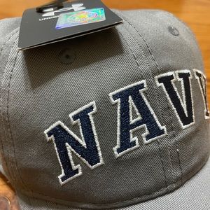 Under Armour NAVY adjustable hat. New with tags.